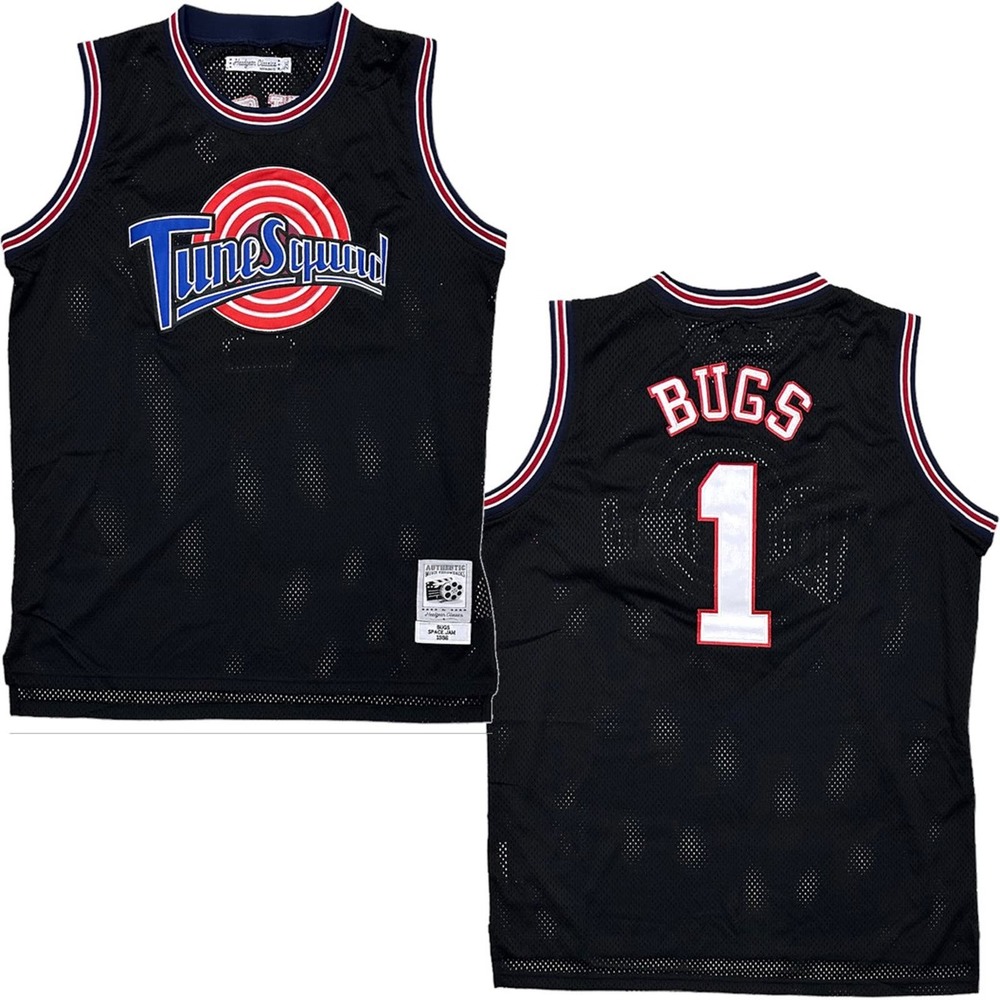 Bugs Bunny Tune Squad Space Jam Headgear Classics Embroidered Basketball Jersey